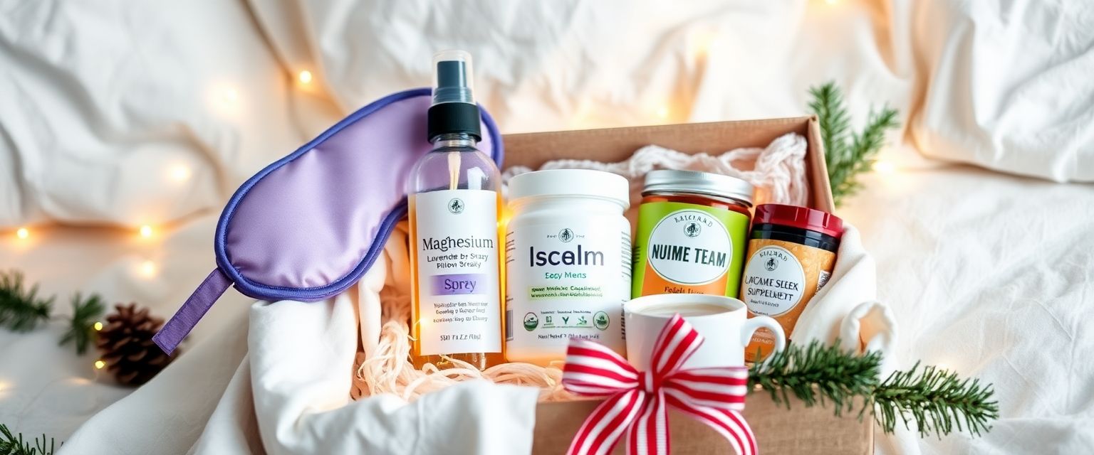 Dream Well: Festive Wellness Gifts for Women’s Sleep and Calm